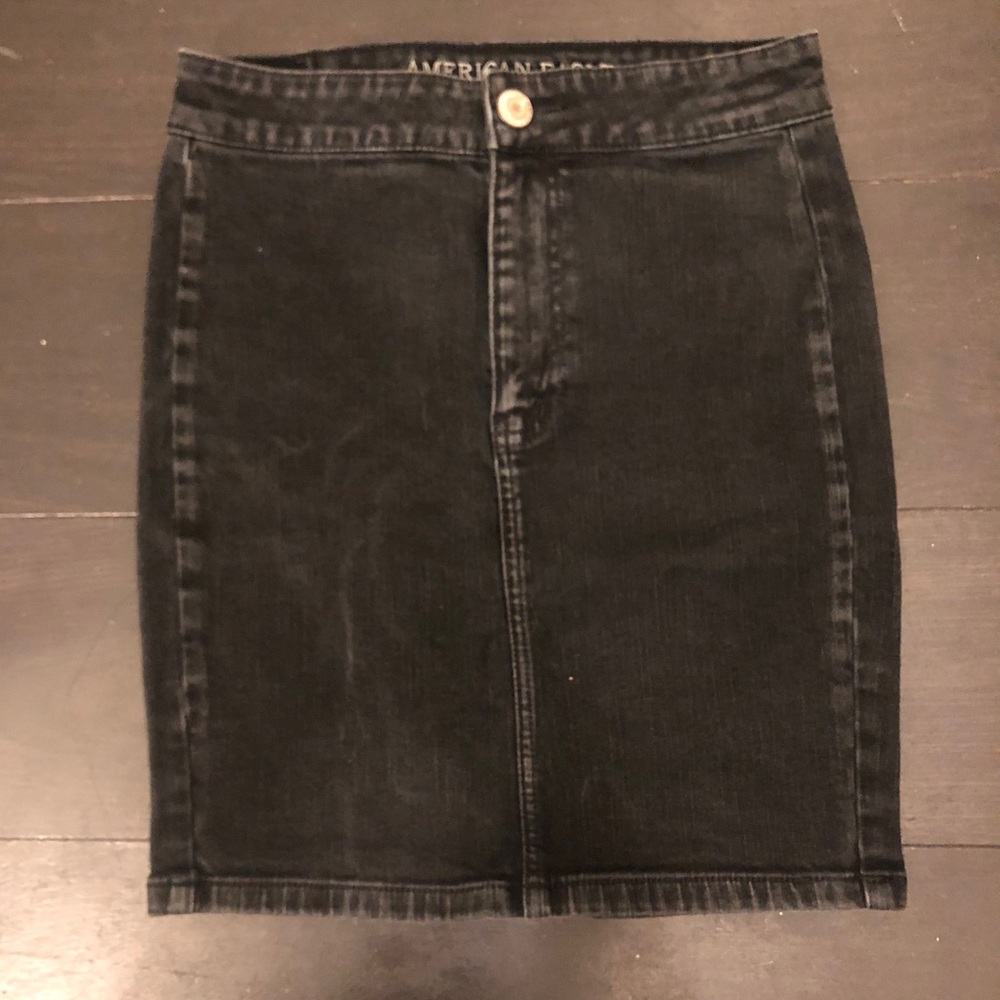 4/$20❗️American Eagle Denim Black Skirt